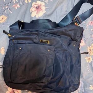 Tumi Dark Blue Men's Messenger Bag